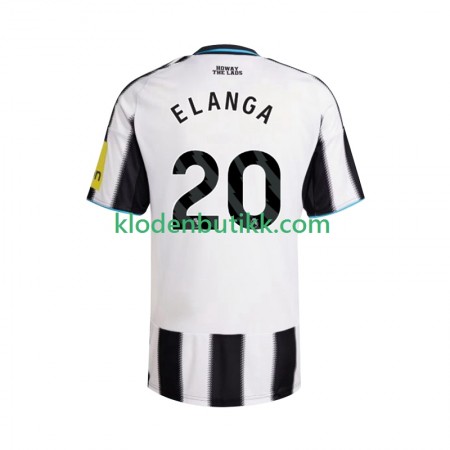 Newcastle United Elanga 20 Hjemme Fotballdrakt 2025/26 Kortermet